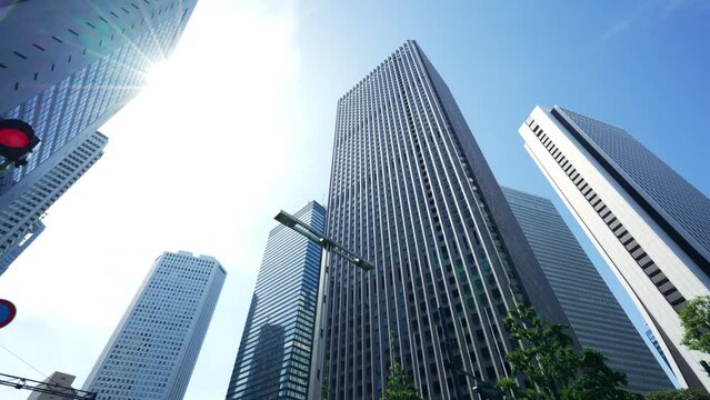 新宿高層ビル街の歩き撮り（2024年5月）