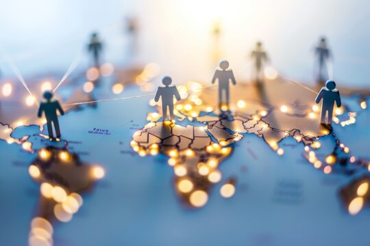 Global business networking to enhance success in international markets through strategic connections