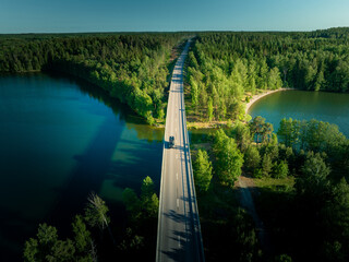 Exploring the Nordic Majesty: Mercedes Sprinter Camper Van Journeying Through Sweden's Summer Splendor