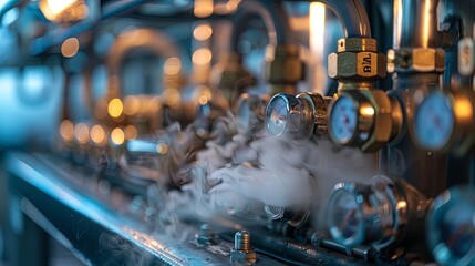 The process of transforming refrigerant vapor into liquid in a condenser unit