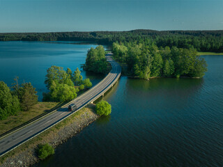 Exploring the Nordic Majesty: Mercedes Sprinter Camper Van Journeying Through Sweden's Summer Splendor
