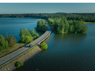 Exploring the Nordic Majesty: Mercedes Sprinter Camper Van Journeying Through Sweden's Summer Splendor