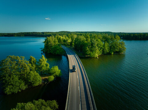 Exploring the Nordic Majesty: Mercedes Sprinter Camper Van Journeying Through Sweden's Summer Splendor