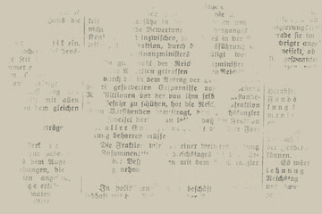 Fragments of an oldGerman newspaper from 1931