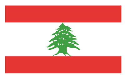 Flagge - Lebanon © This is Art