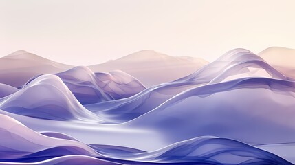 Digital technology purple lake minimalist poster background
