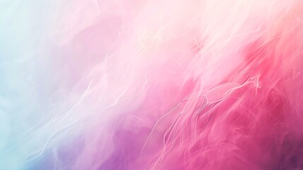a white background with a blurred gradient in pastel pink shades .