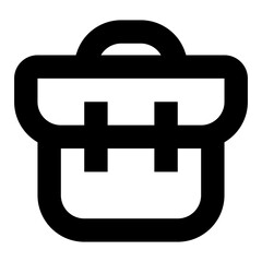 bag line icon for website and application