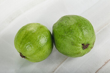 Fresh ripe green Guava fruit