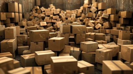 image of a wholesale stockpile full of boxes