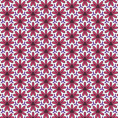Fototapeta premium seamless floral pattern