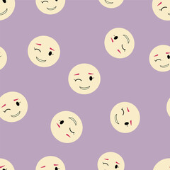 Seamless pattern, endless background. Creative branding design.