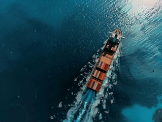 Flying High: A Bird's Eye View of Smart Freight Shipping by Cargo Ship