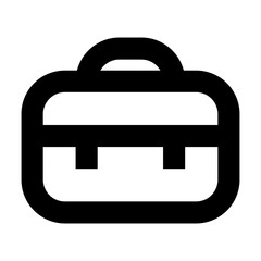 suitcase line icon for ui website and application