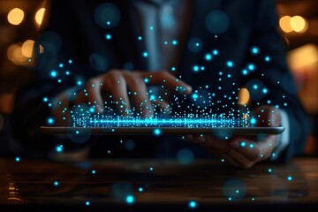 Finger operated tablet computer