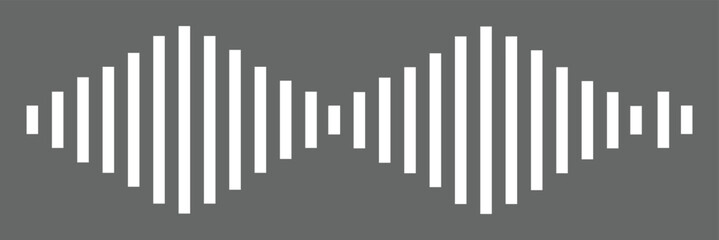 frequency sound wave, twisted curve lines with blend effect.