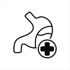Gastroenterology vector icon