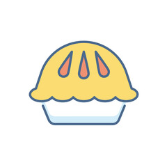 Apple Pie vector icon