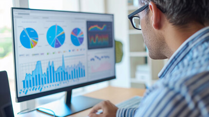 Data analytics tools help doctors analyze trends in patient outcomes and population health.