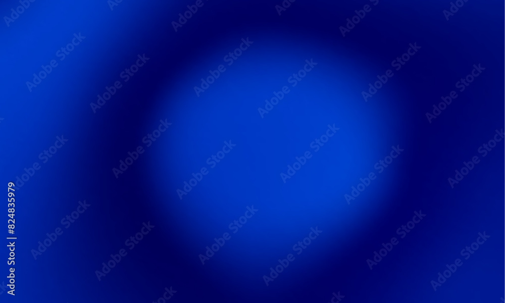 Aufkleber abstract blue background, blue curve design smooth shape by blue color with blurred effect