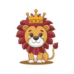 cute lion royalty