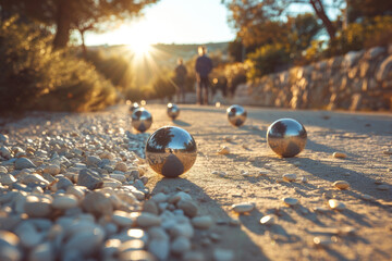 petanque balls