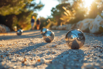 petanque balls