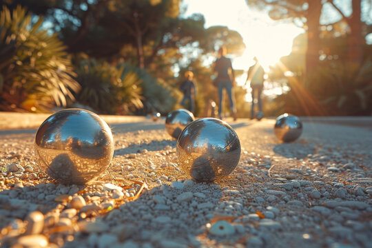 petanque balls
