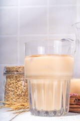 Agua de cebada fresca