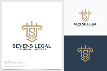 TS line concept logo in high quality professional design that will be best for companies related to real estate