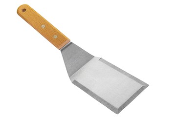 Barbecue and grill spatula tool kitchen on White Background