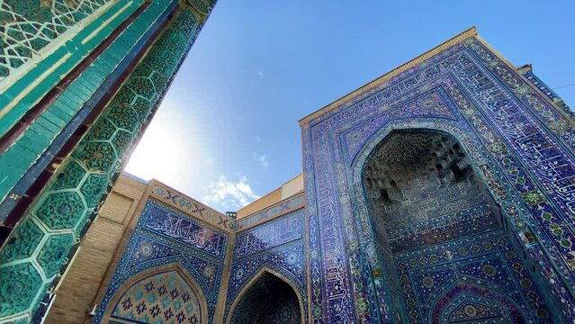 Shahi zinda necropolis, Samarkand, Uzbekistan	