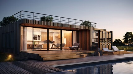 A photo of Minimal Container Homes