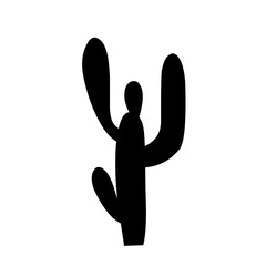 Cactus Silhouette Vector
