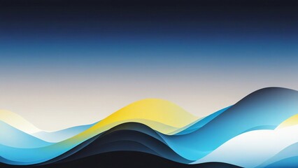 The gradient banner background is really cool and peaceful