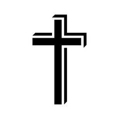 Christian cross logo
