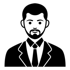 person icon silhouette vector illustration