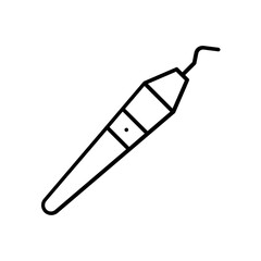 scaler icon. outline icon