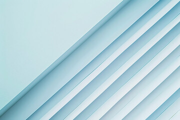 Fototapeta premium Layered abstract design in shades of blue with diagonal lines creating depth and a modern visual effect