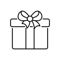 Gift vector icon