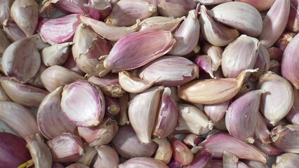 Explore the mesmerizing world of garlic up close in macro. Witness the delicate textures and patterns that make garlic a culinary gem. 
