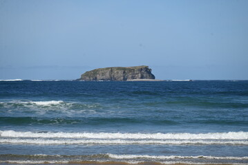 cliffs of moher at the coast