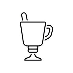 Buttered Rum vector icon