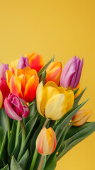 Tulips, Mother's Day concept