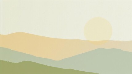 Minimal style against a soft, pastel background, ideas for creative advertising