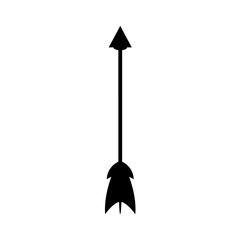 Black icon Arrow Vector design 