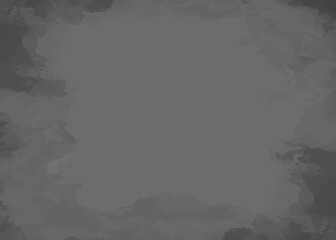 Grey watercolor background. Gradient background.