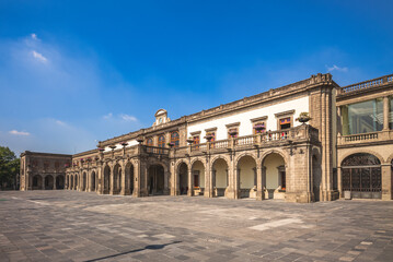 Obraz premium National Museum of History, Chapultepec Castle in Mexico City, Mexico