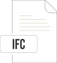IFC  Icon black dashed Outline v1