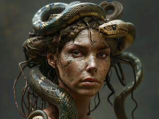 Mitologia: Medusa.
